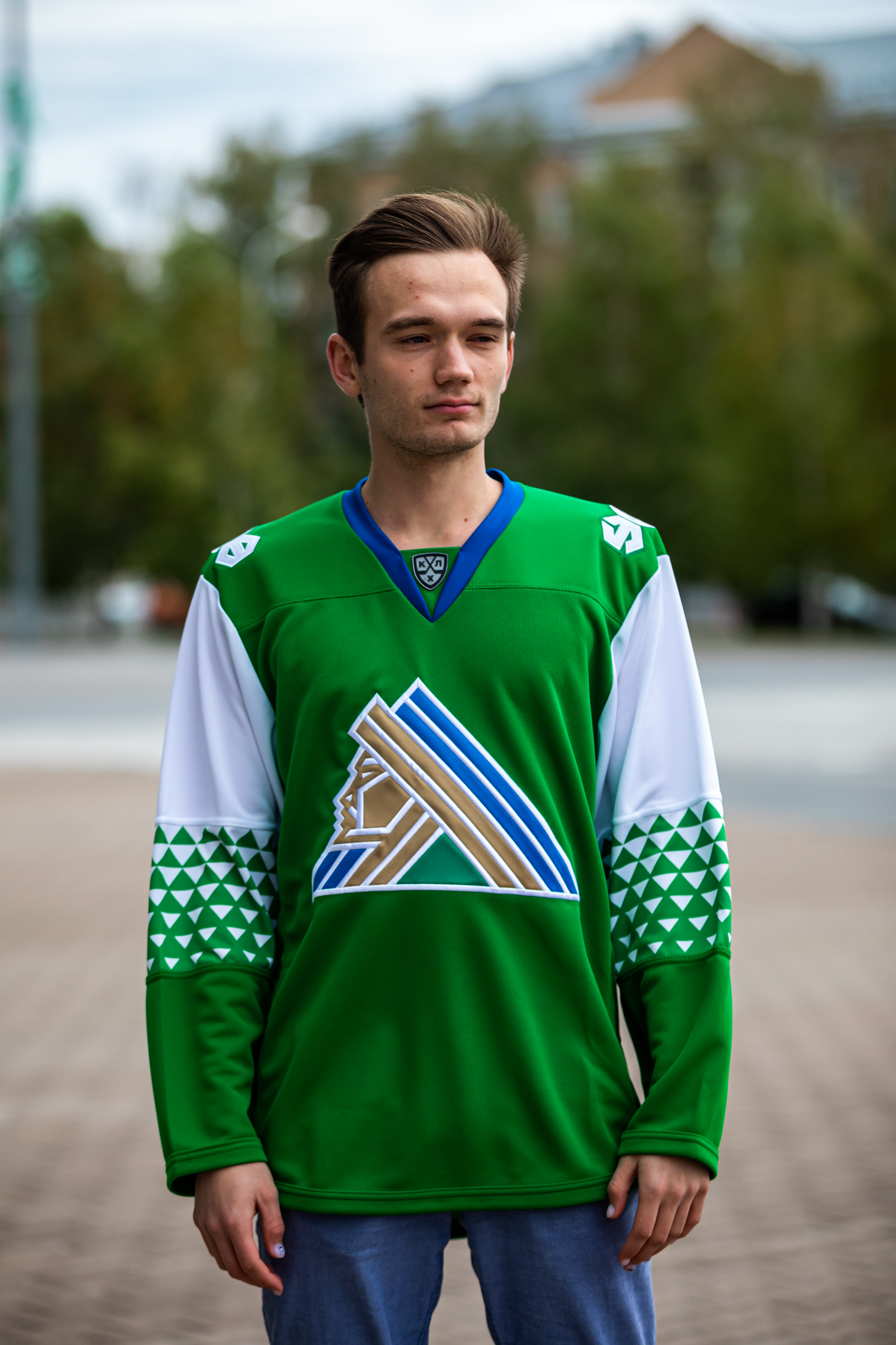 Свитер хоккейный Реплика Зеленый (22)