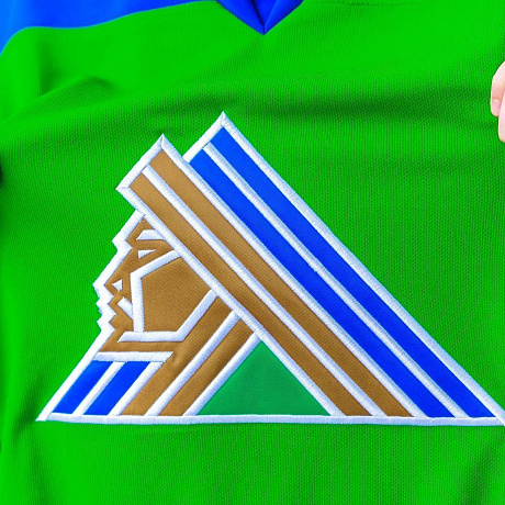 Джерси хоккейный реплика зеленый (25)