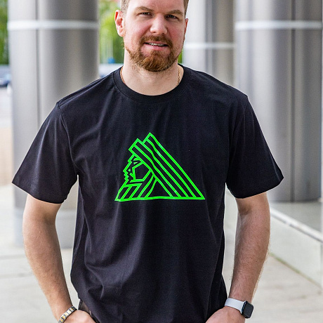 Футболка Лого (неон)