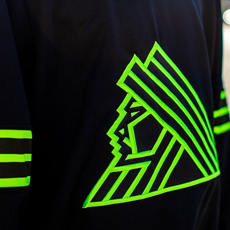 Джерси хоккейный реплика черный  (24)