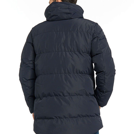 Куртка зимняя синяя удлиненная арт.270960