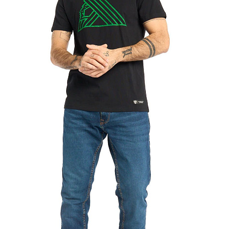 Футболка Салават Юлаев Лого монохром черн.арт.138780